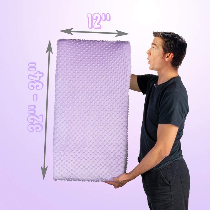 QUENESS Baby Changing Pad Cover, Super Soft Minky Dot Diaper Changing Table Covers for Baby Girls and Boys, Ultra Comfortable, Safe for Babies, Fit 32"/34'' x 16" Pad (Orchid) - Image 5